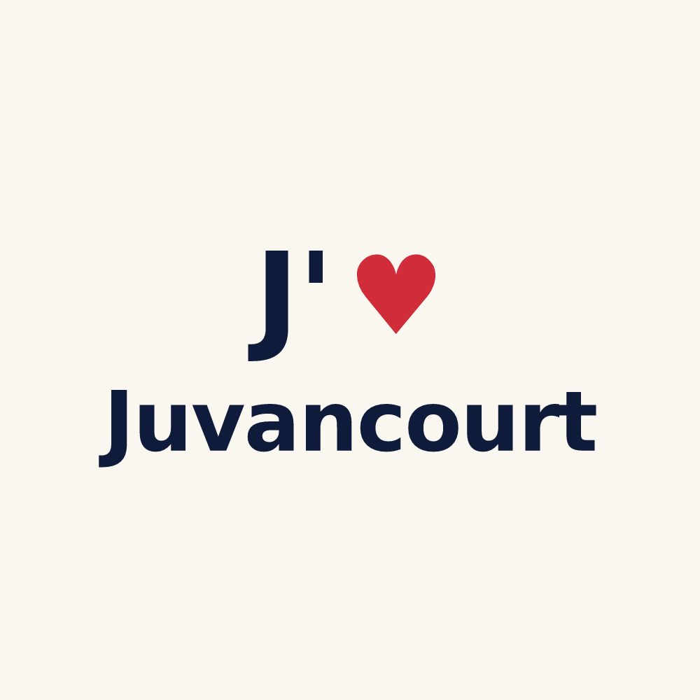 Tasse personnalisée Juvancourt — design J'aime Juvancourt