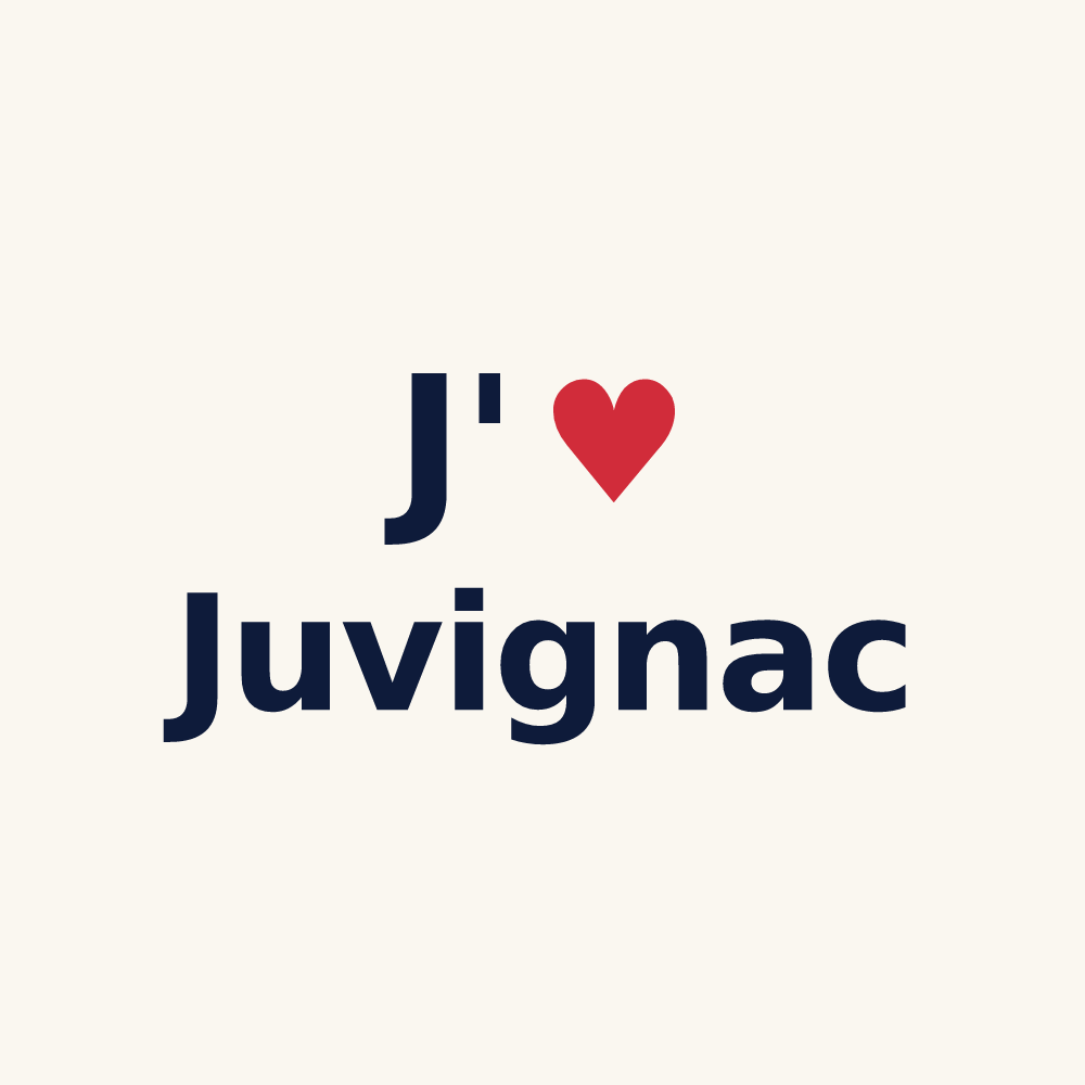 Tasse personnalisée Juvignac — design J'aime Juvignac