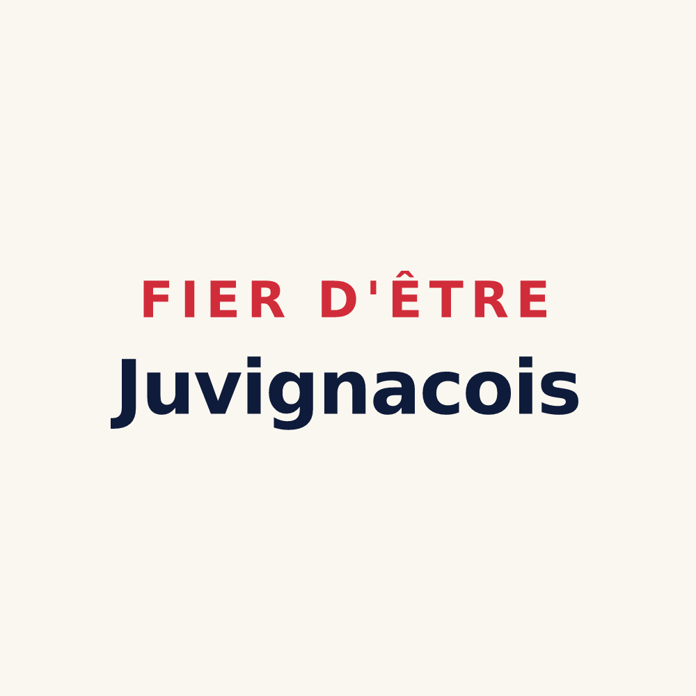 Tasse « Fier d'être Juvignacois » — design pour Juvignac