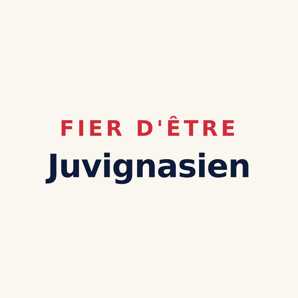 Tasse « Fier d'être Juvignasien » — design pour Juvigny-sur-Loison