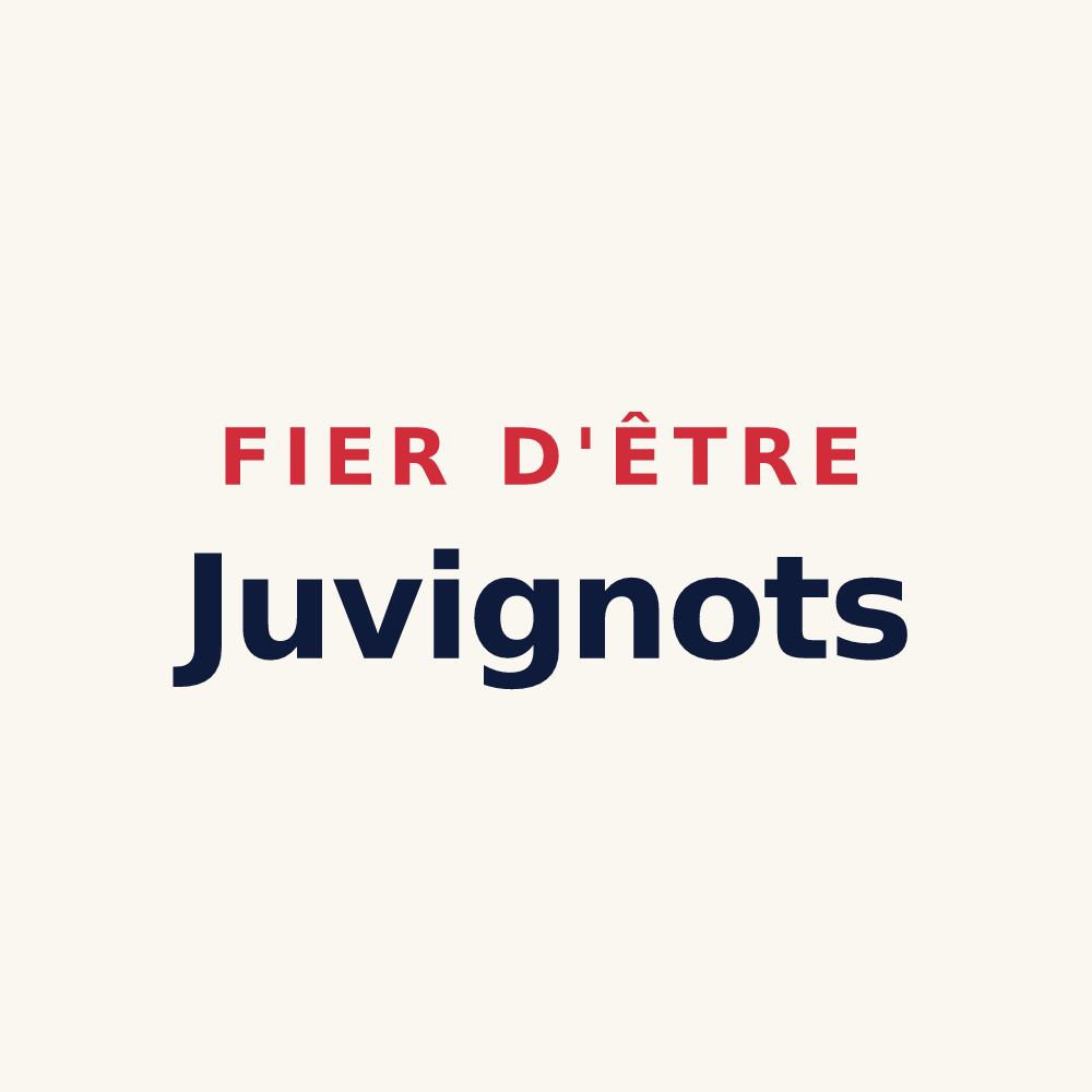 Tasse « Fier d'être Juvignots » — design pour Juvigny