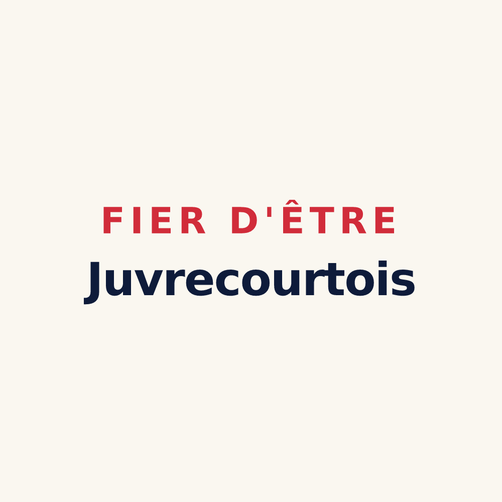 Tasse « Fier d'être Juvrecourtois » — design pour Juvrecourt