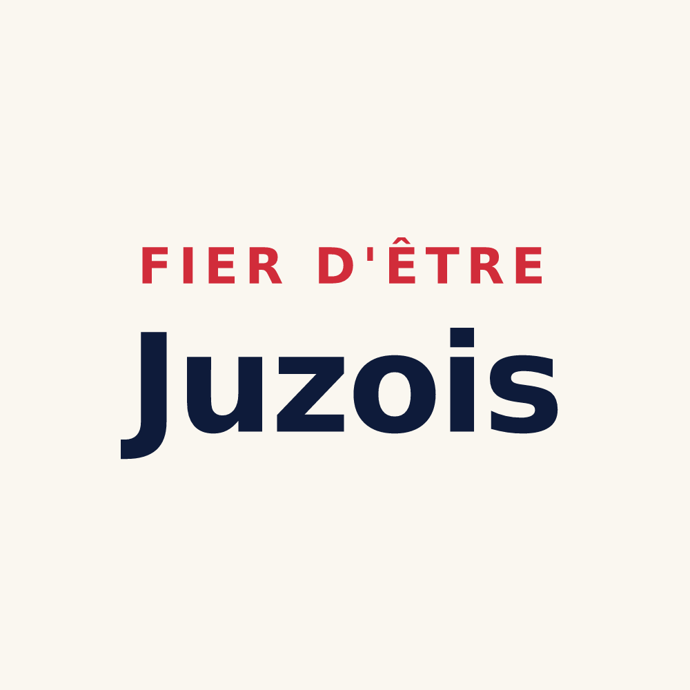 Tasse « Fier d'être Juzois » — design pour Juzes