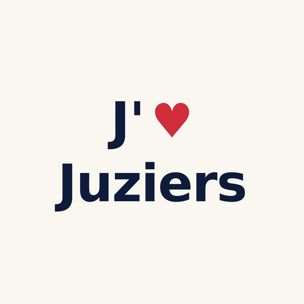 Tasse personnalisée Juziers — design J'aime Juziers