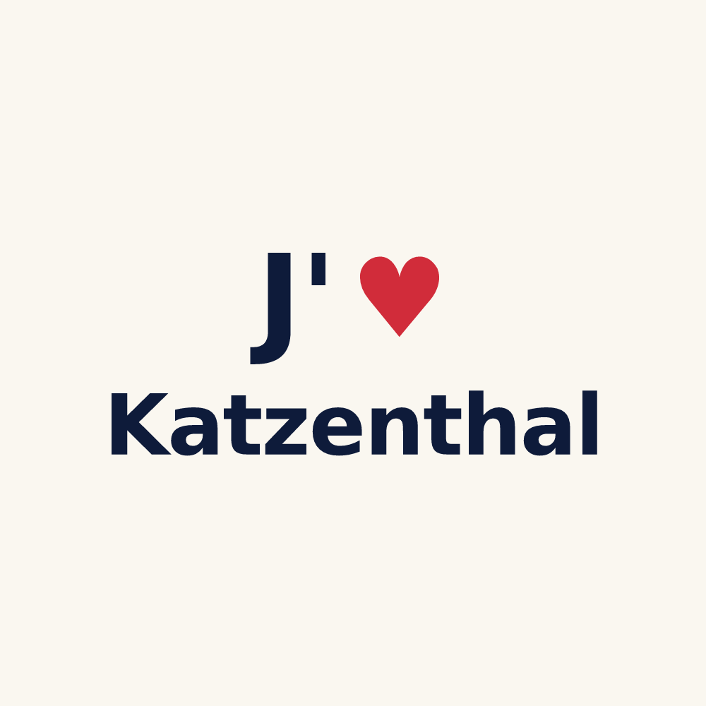 Tasse personnalisée Katzenthal — design J'aime Katzenthal