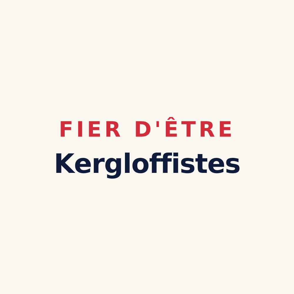 Tasse « Fier d'être Kergloffistes » — design pour Kergloff