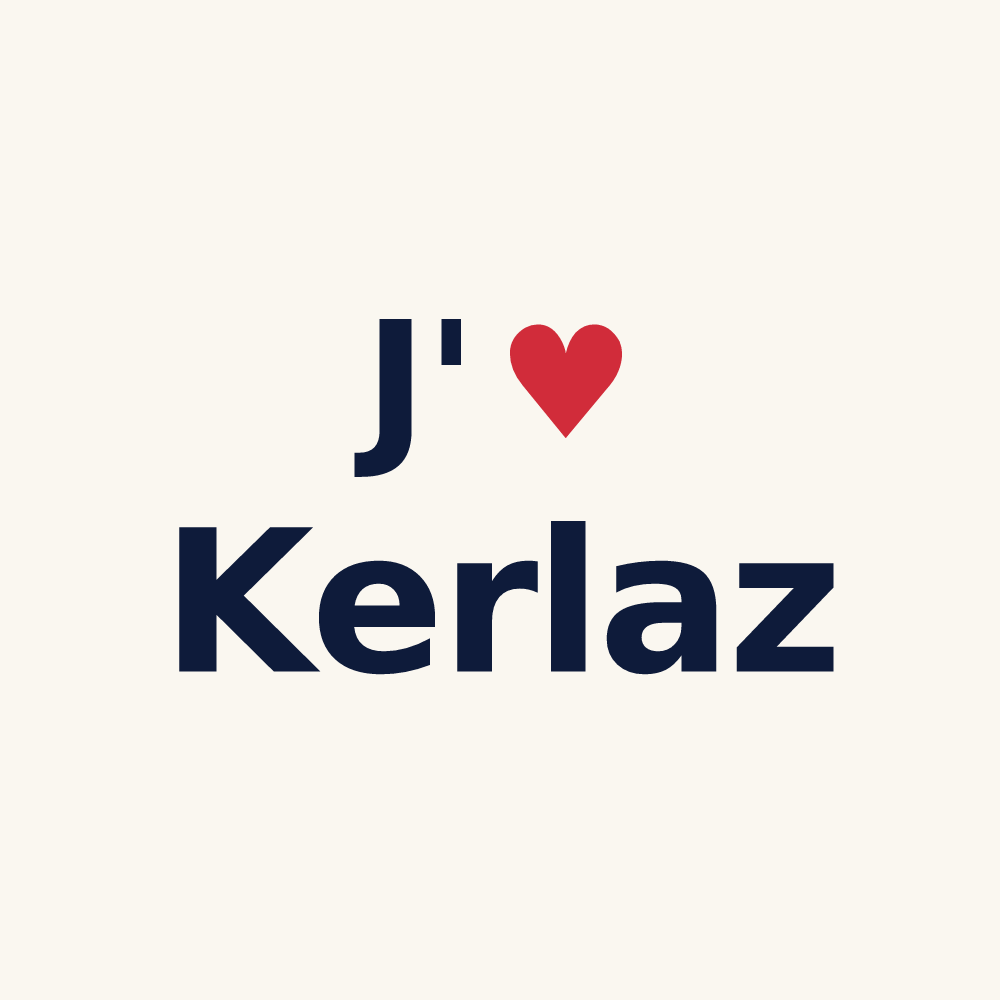 Tasse personnalisée Kerlaz — design J'aime Kerlaz