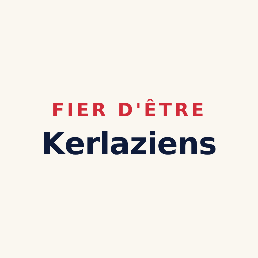 Tasse « Fier d'être Kerlaziens » — design pour Kerlaz