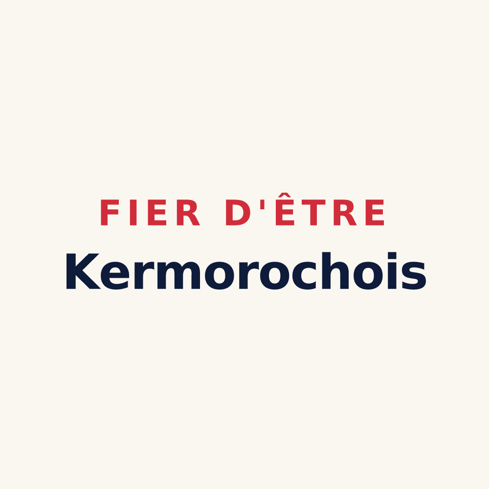 Tasse « Fier d'être Kermorochois » — design pour Kermoroc'h