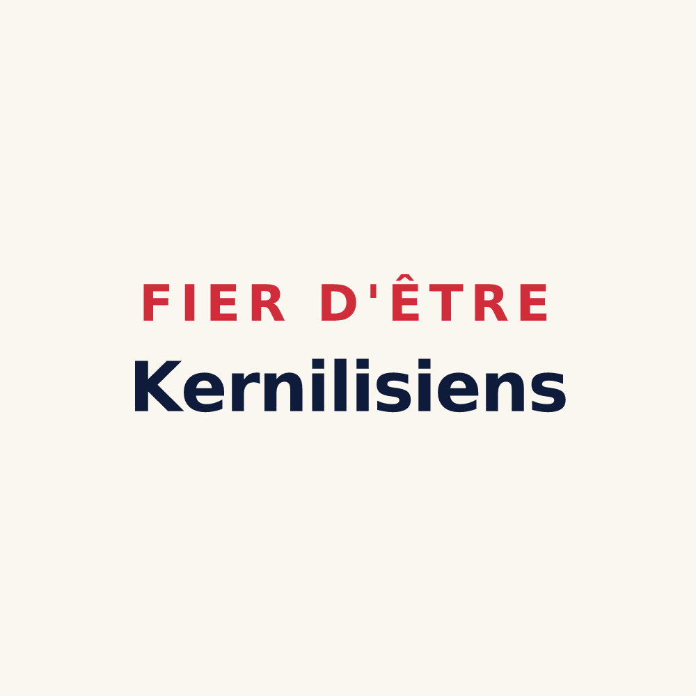 Tasse « Fier d'être Kernilisiens » — design pour Kernilis