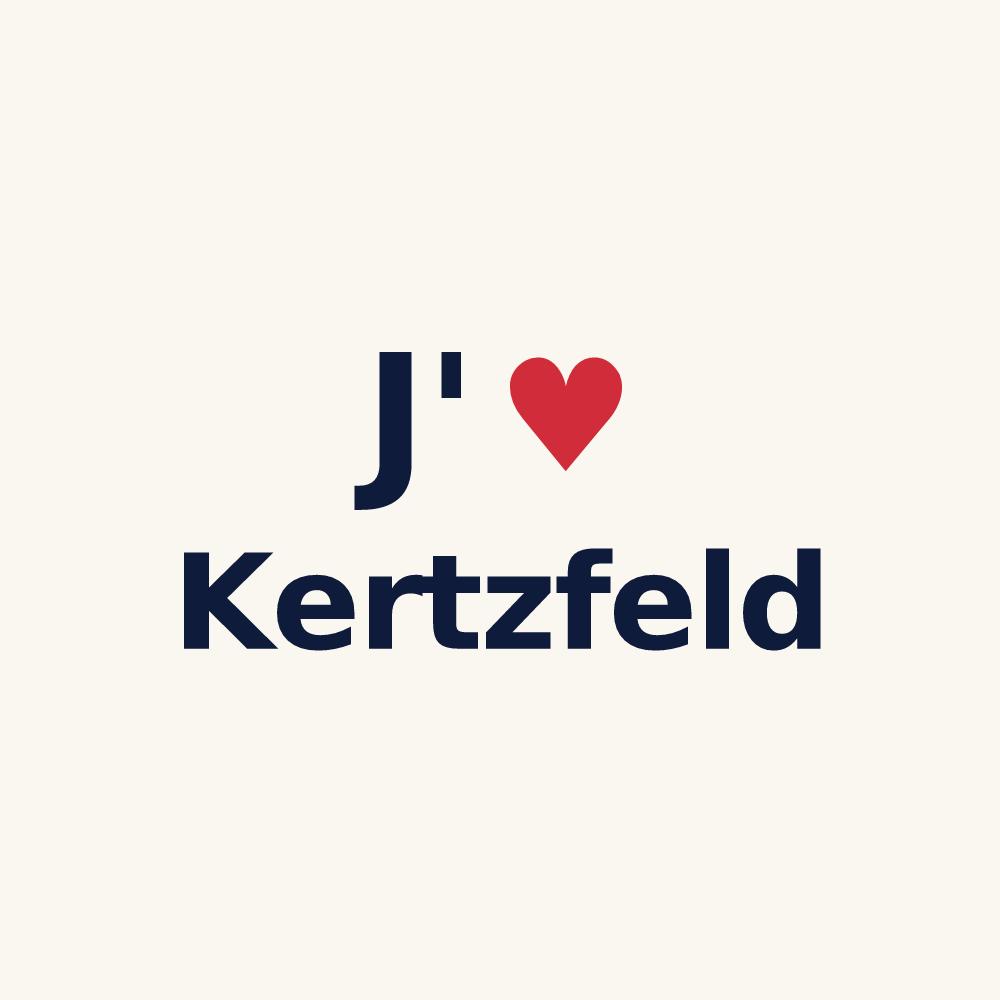 Tasse personnalisée Kertzfeld — design J'aime Kertzfeld