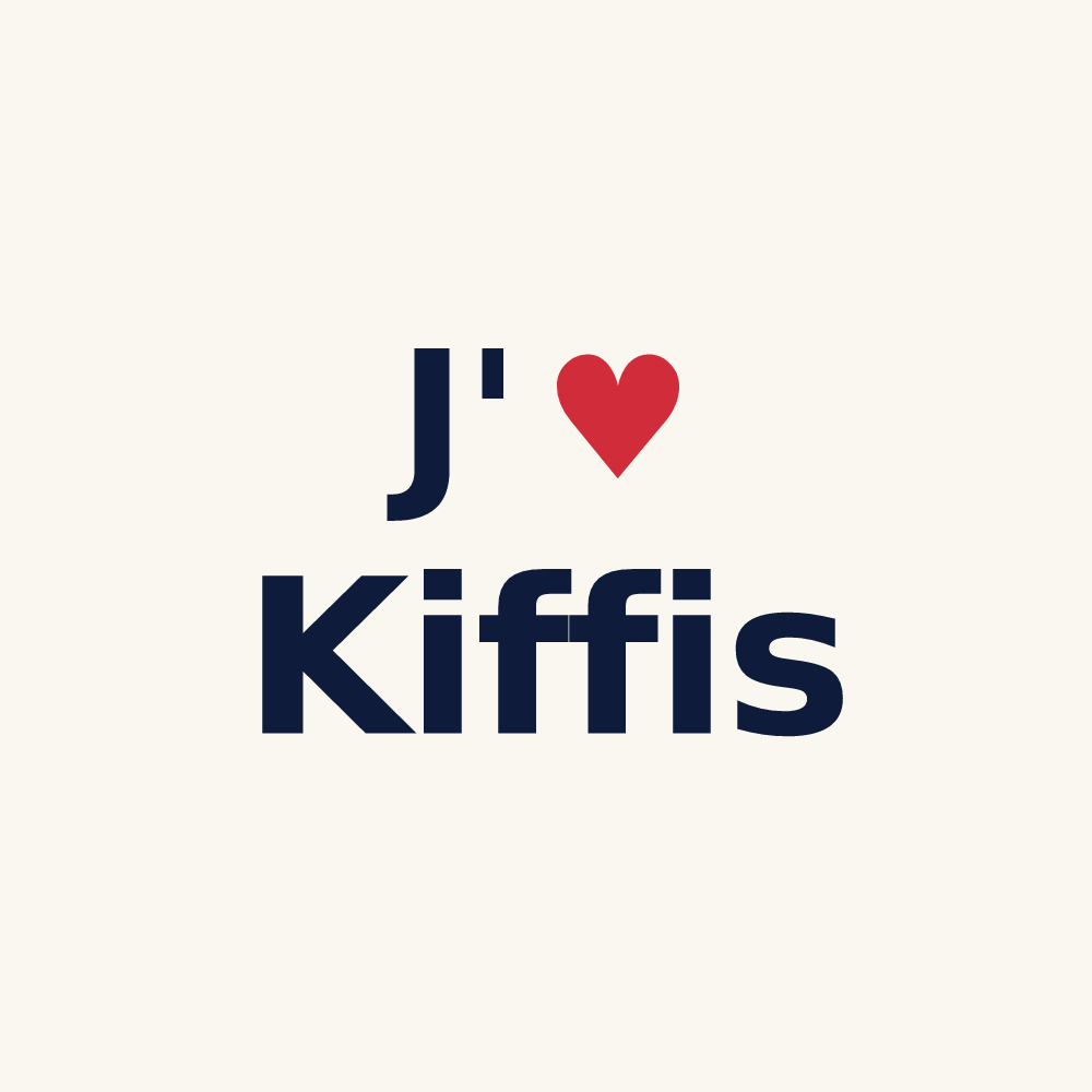 Tasse personnalisée Kiffis — design J'aime Kiffis