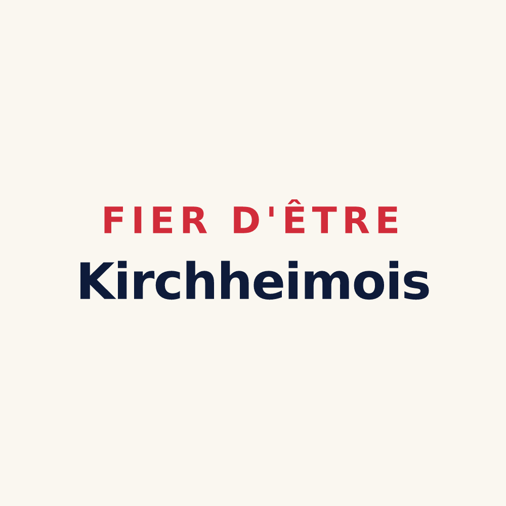Tasse « Fier d'être Kirchheimois » — design pour Kirchheim