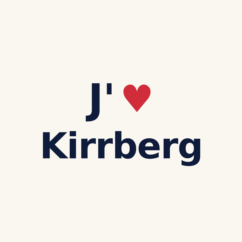 Tasse personnalisée Kirrberg — design J'aime Kirrberg