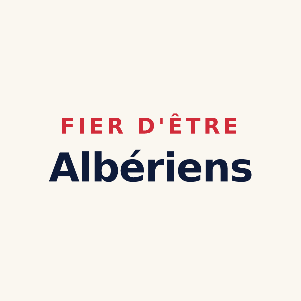 Tasse « Fier d'être Albériens » — design pour L'Albère