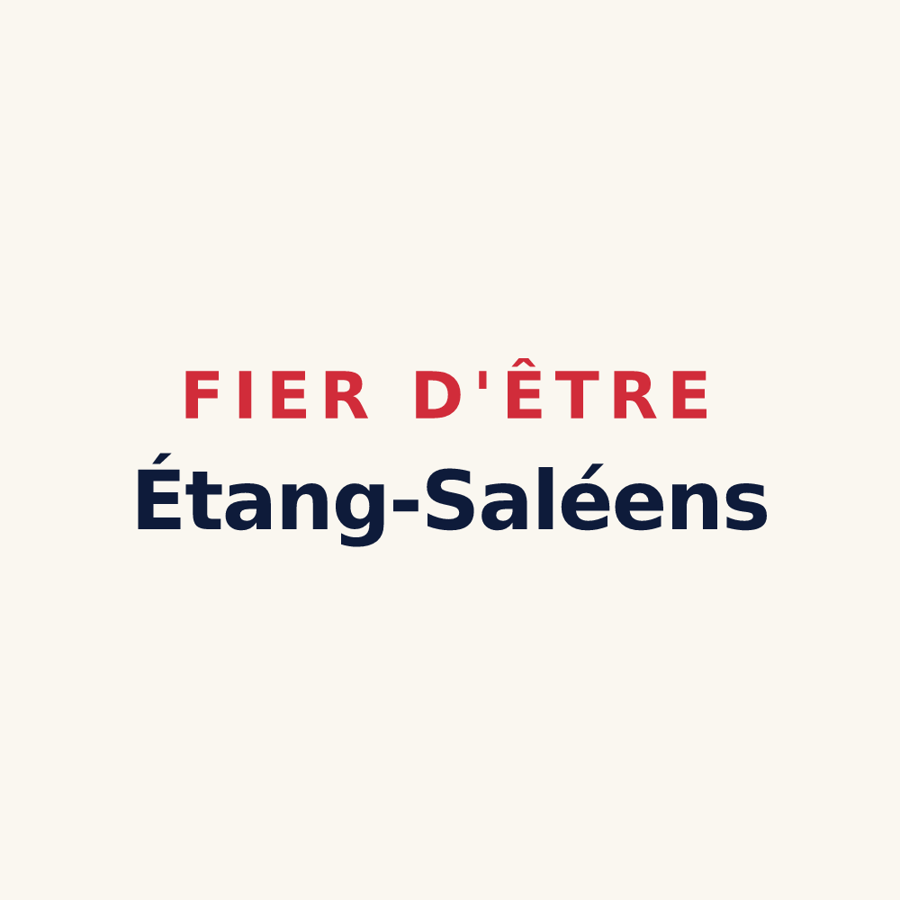 Tasse « Fier d'être Étang-Saléens » — design pour L'Étang-Salé