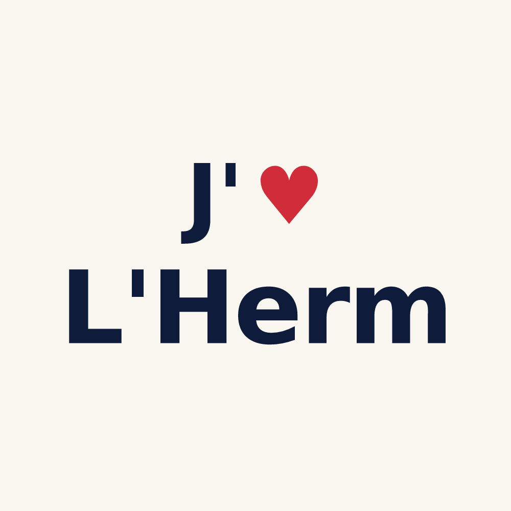 Tasse personnalisée L'Herm — design J'aime L'Herm