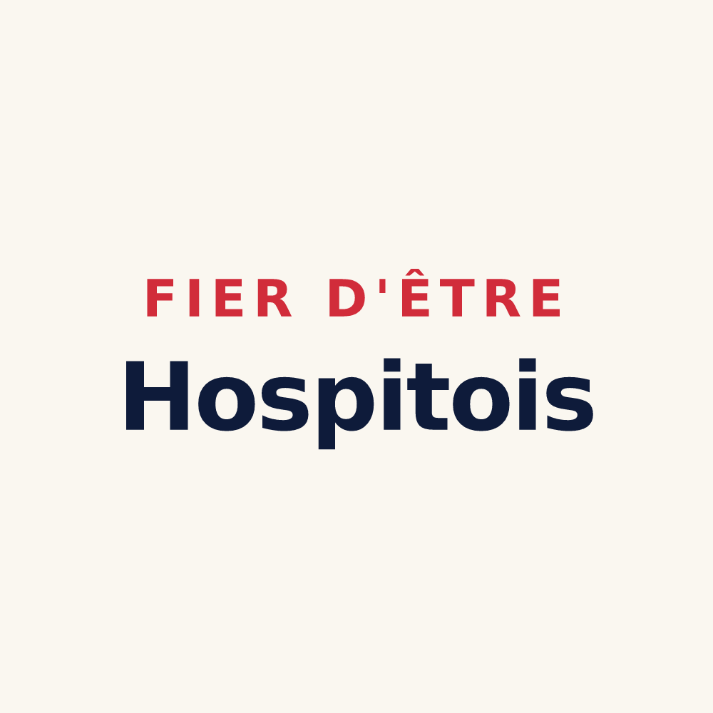 Tasse « Fier d'être Hospitois » — design pour L'Hôpital-le-Mercier
