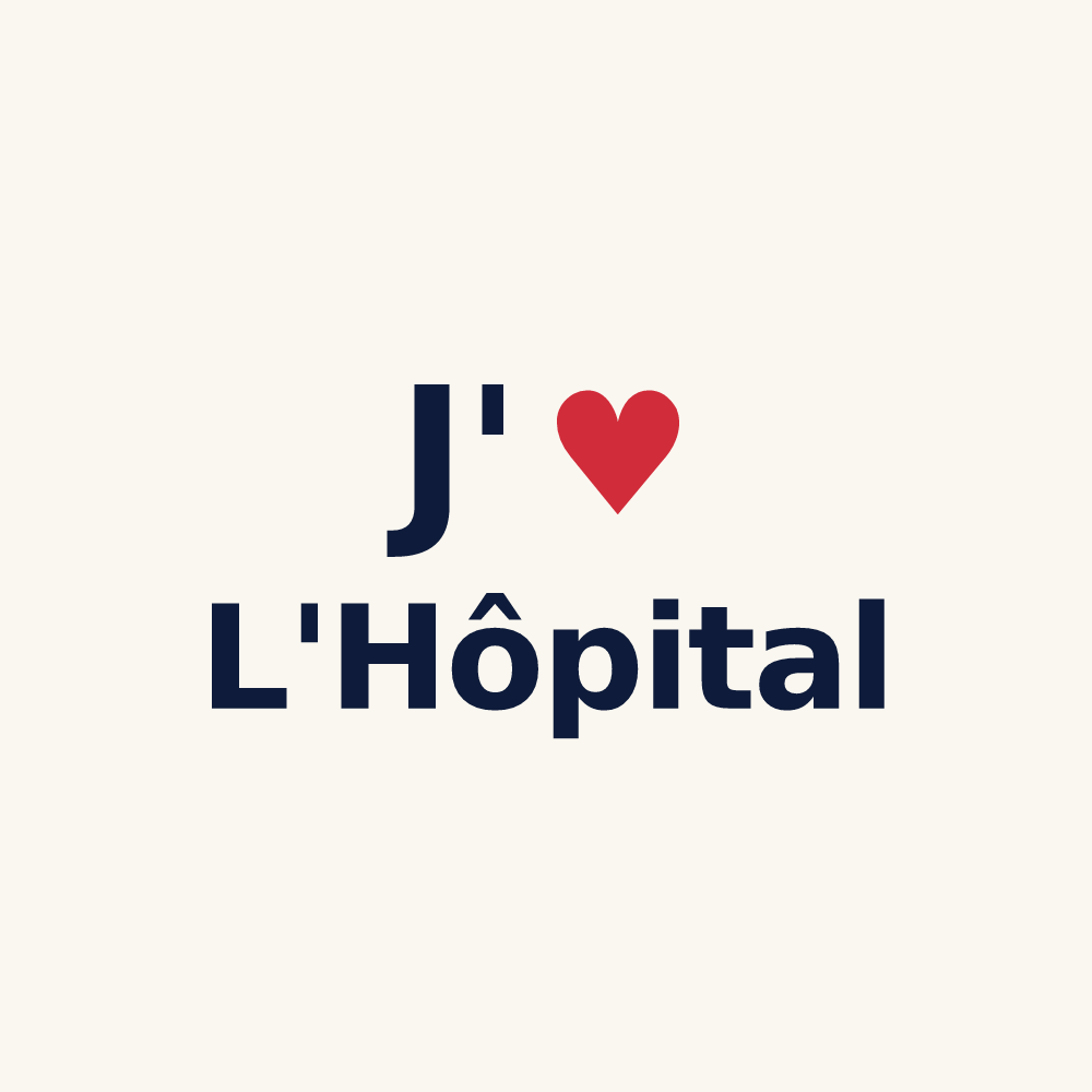 Tasse personnalisée L'Hôpital — design « J'aime L'Hôpital » imprimé sur la tasse
