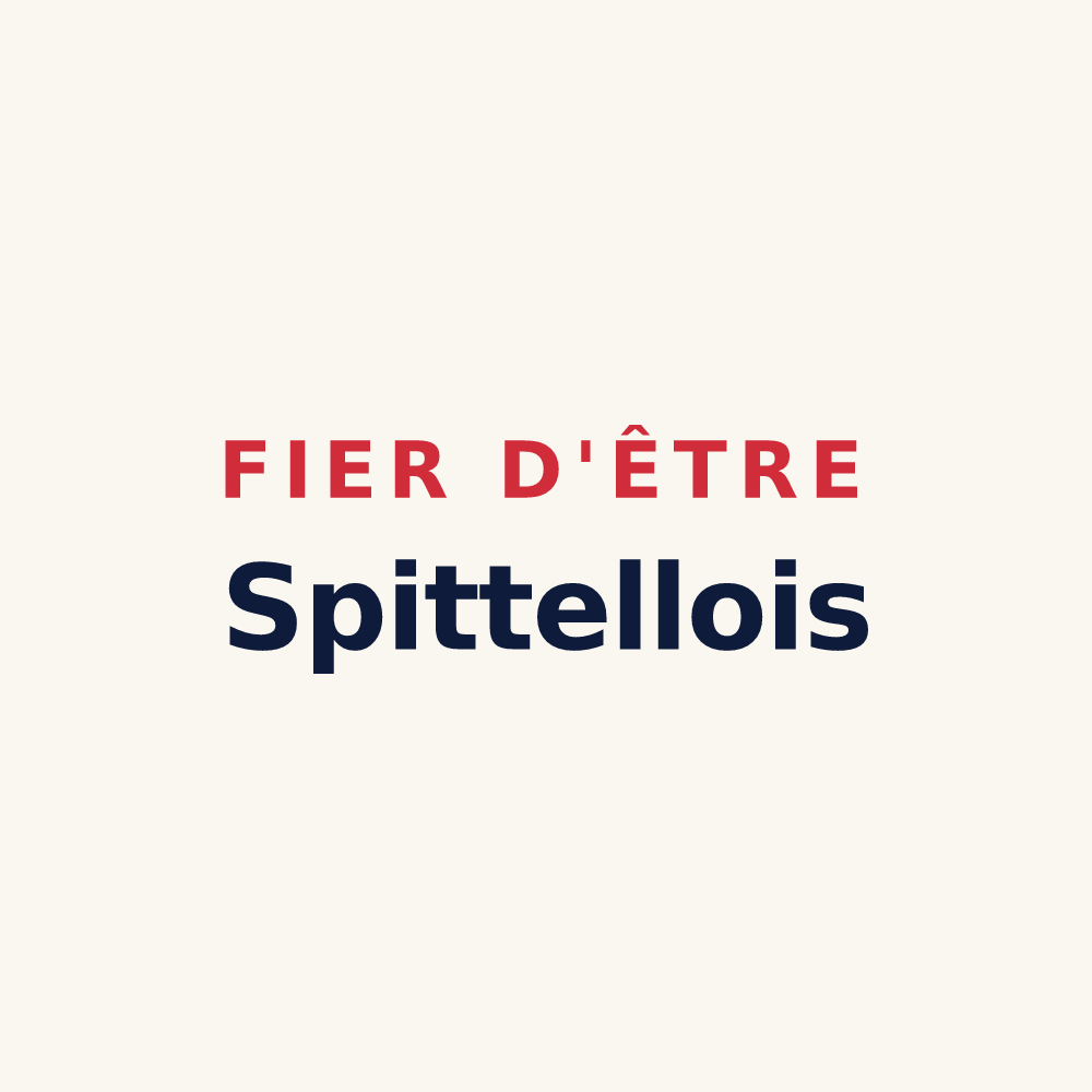 Tasse « Fier d'être Spittellois » — design pour L'Hôpital
