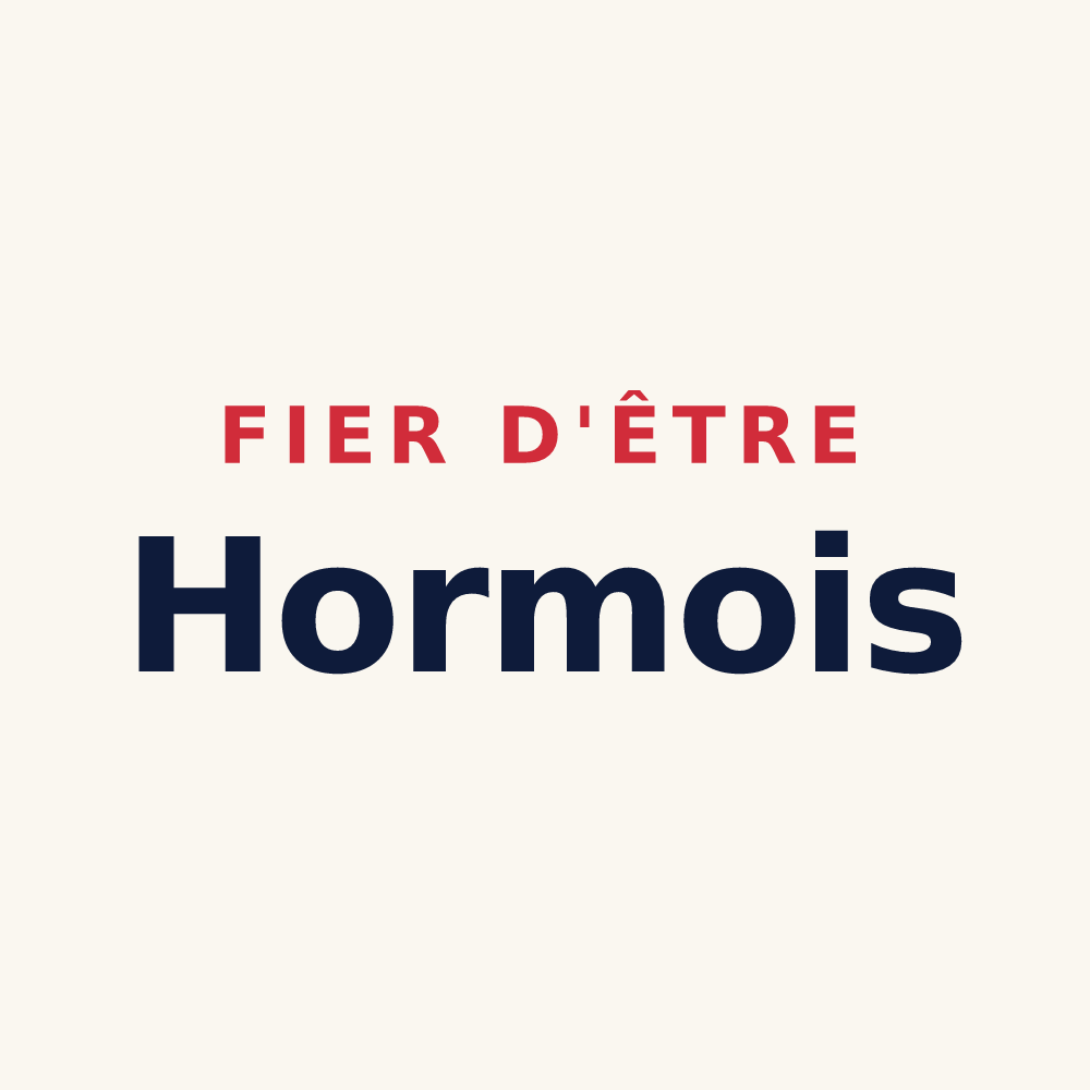 Tasse « Fier d'être Hormois » — design pour L'Horme