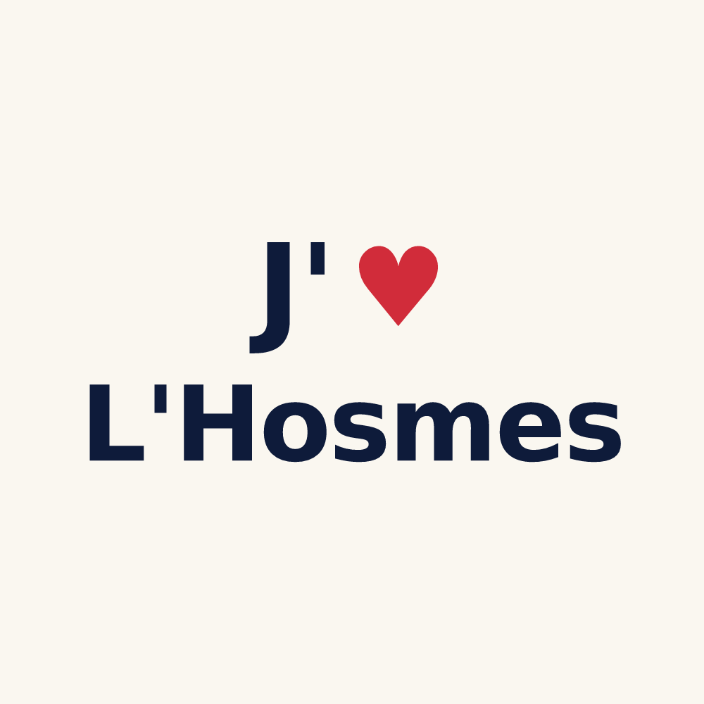 Tasse personnalisée L'Hosmes — design J'aime L'Hosmes