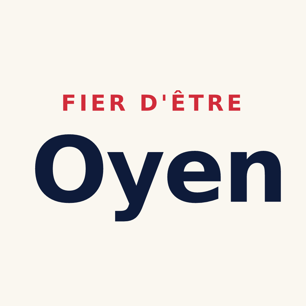 Tasse « Fier d'être Oyen » — design pour L'Oie