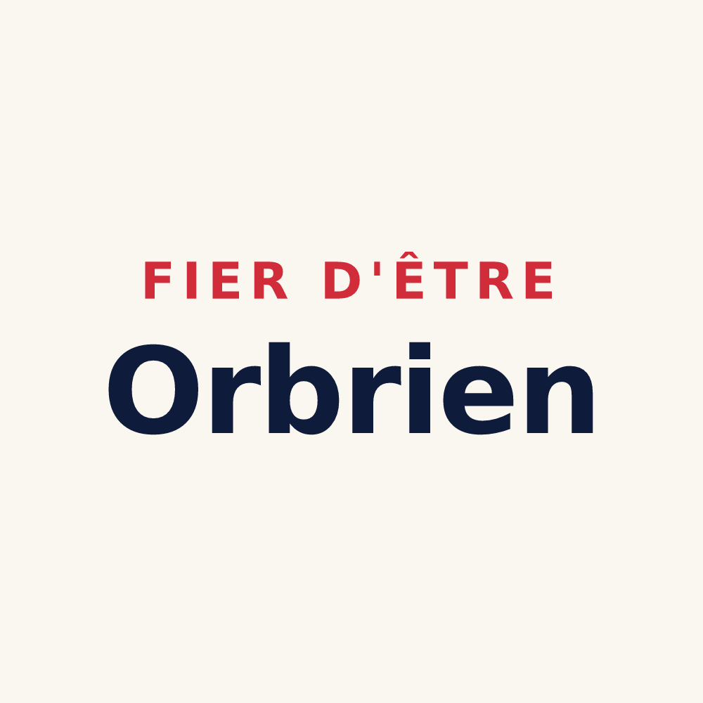 Tasse « Fier d'être Orbrien » — design pour L'Orbrie