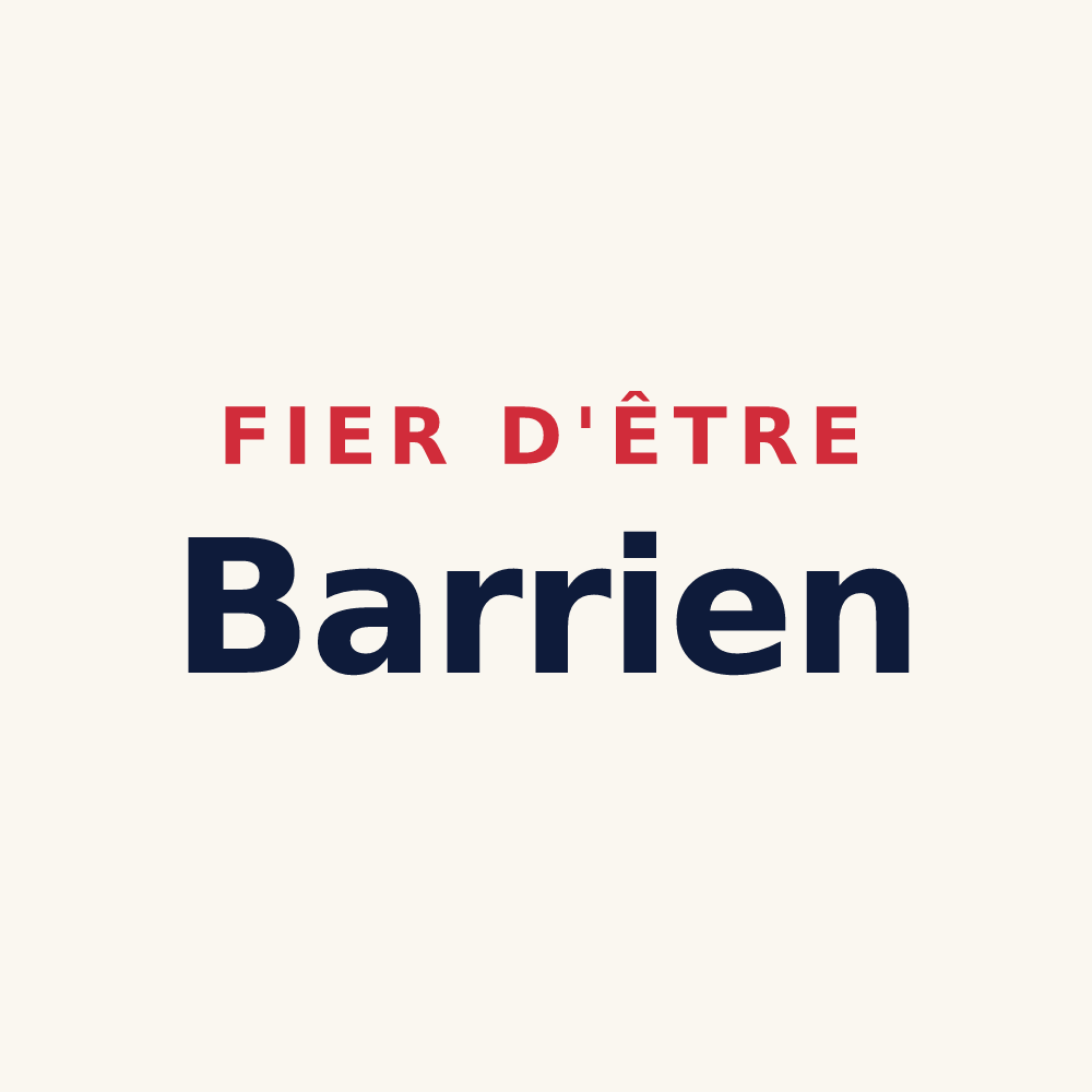 Tasse « Fier d'être Barrien » — design pour La Barre-de-Monts