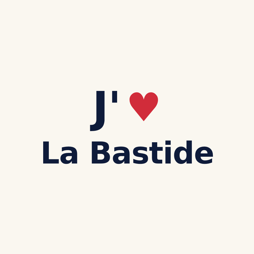 Tasse personnalisée La Bastide — design J'aime La Bastide