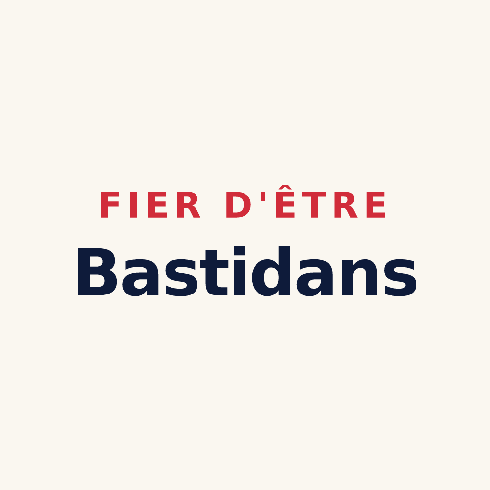 Tasse « Fier d'être Bastidans » — design pour La Bastide