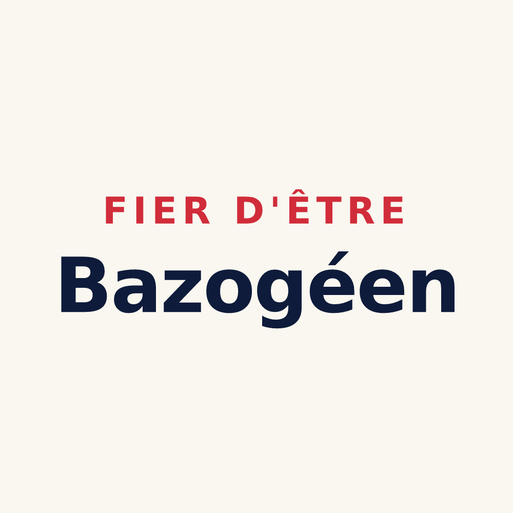 Tasse « Fier d'être Bazogéen » — design pour La Bazoge-Montpinçon