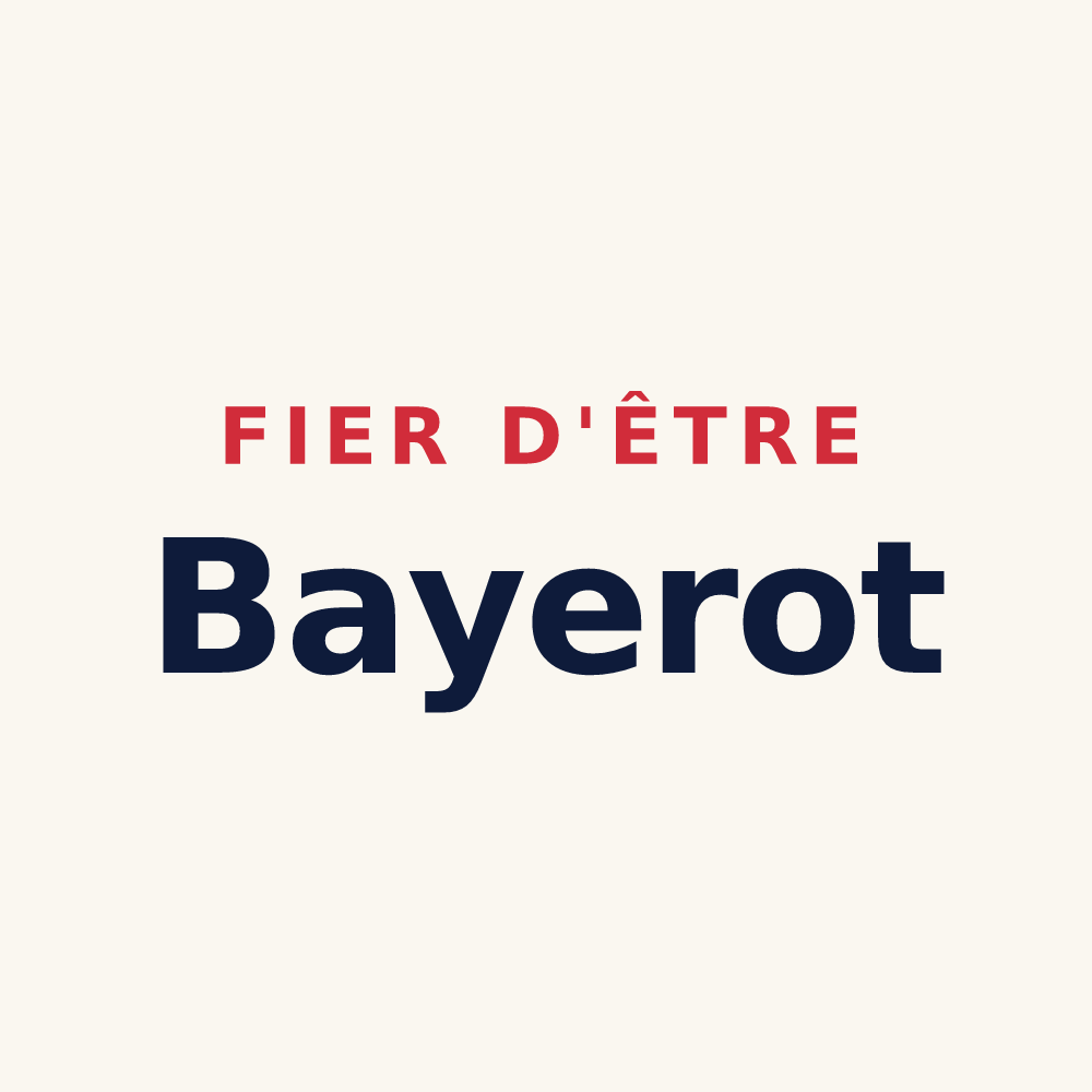 Tasse « Fier d'être Bayerot » — design pour La Bénisson-Dieu