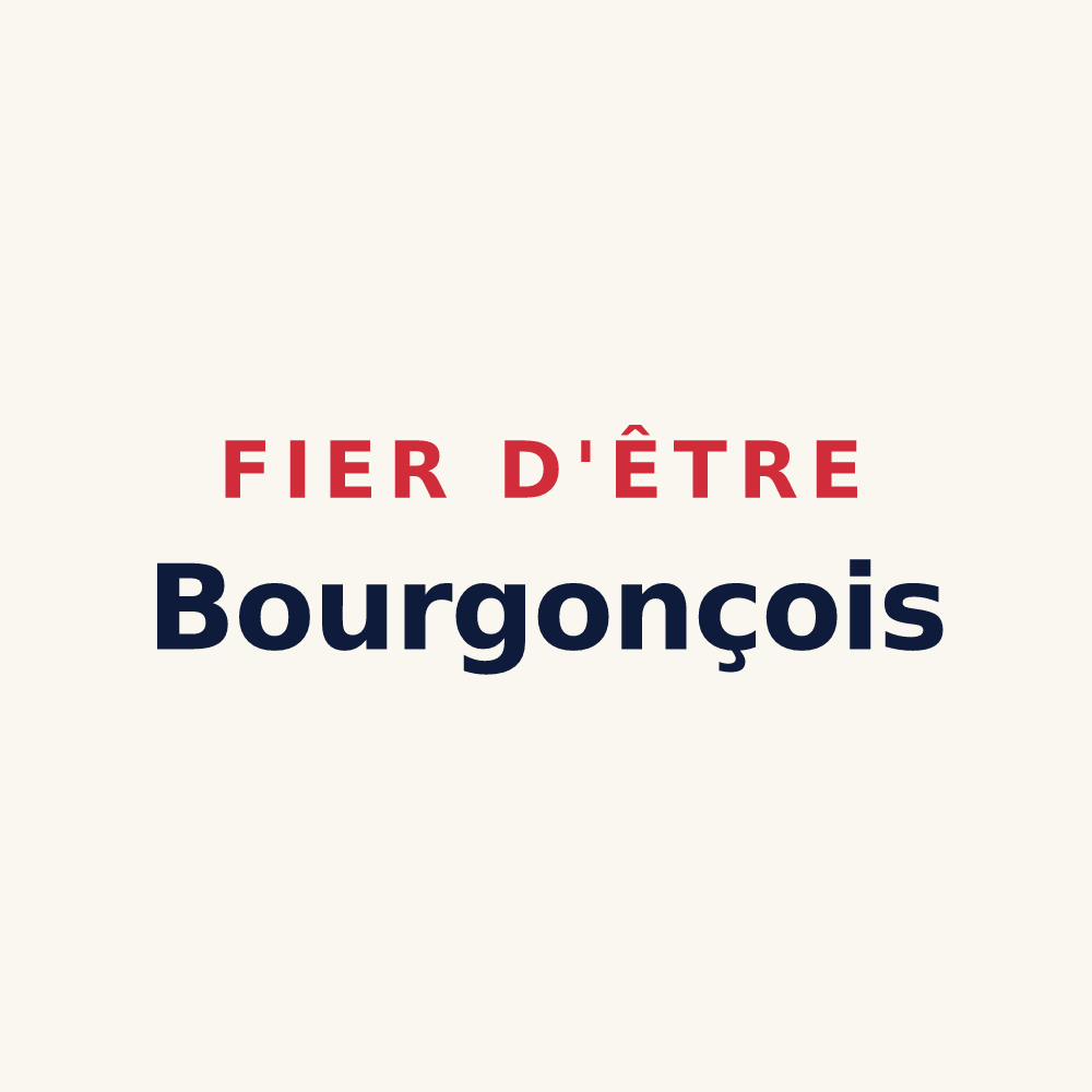 Tasse « Fier d'être Bourgonçois » — design pour La Bourgonce