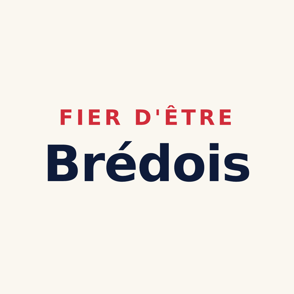 Tasse « Fier d'être Brédois » — design pour La Brède
