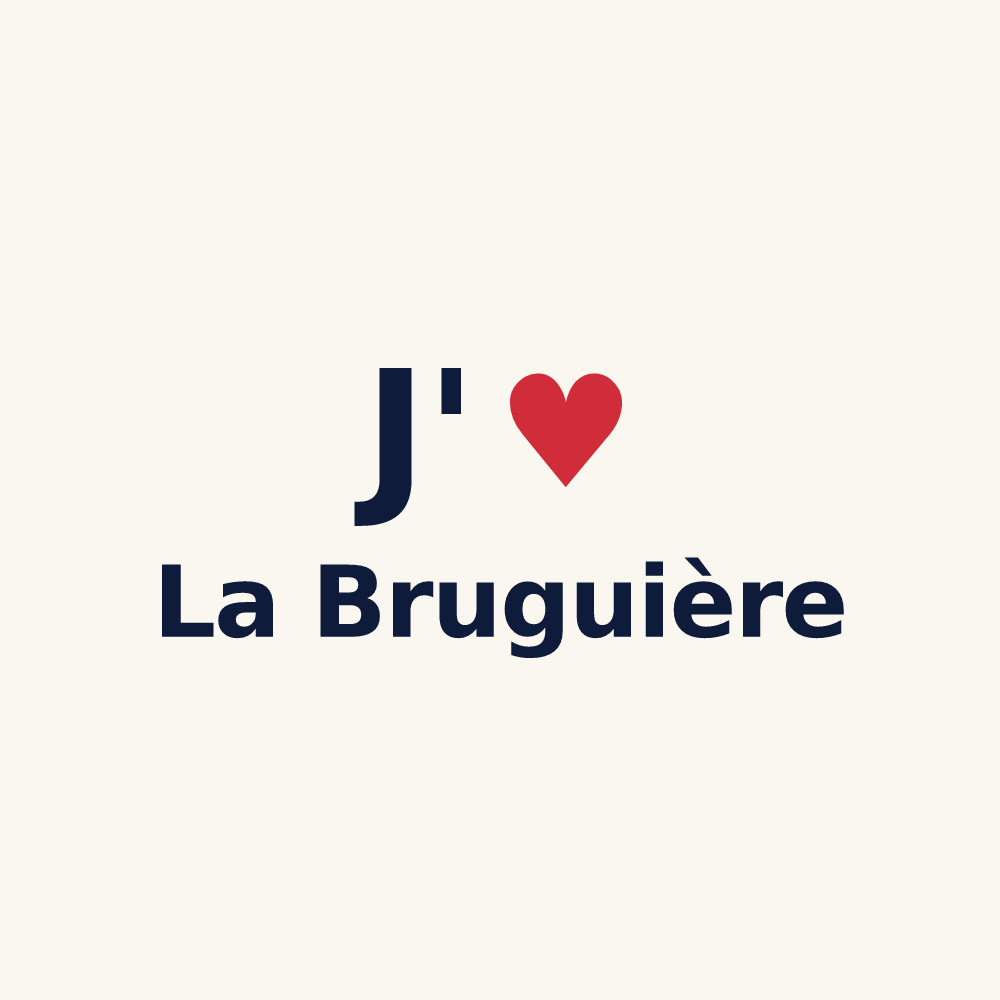 Tasse personnalisée La Bruguière — design J'aime La Bruguière