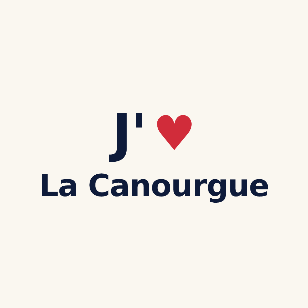 Tasse personnalisée La Canourgue — design J'aime La Canourgue