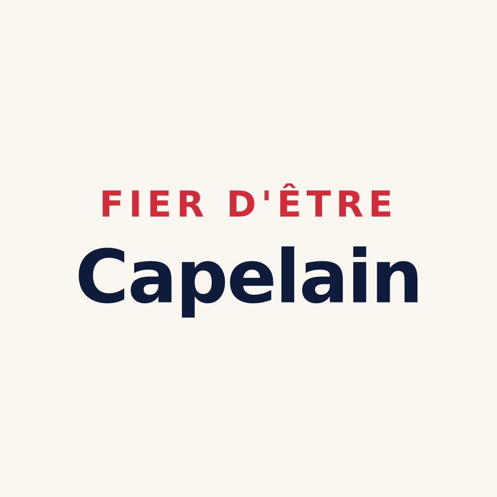 Tasse « Fier d'être Capelain » — design pour La Capelle-Bonance