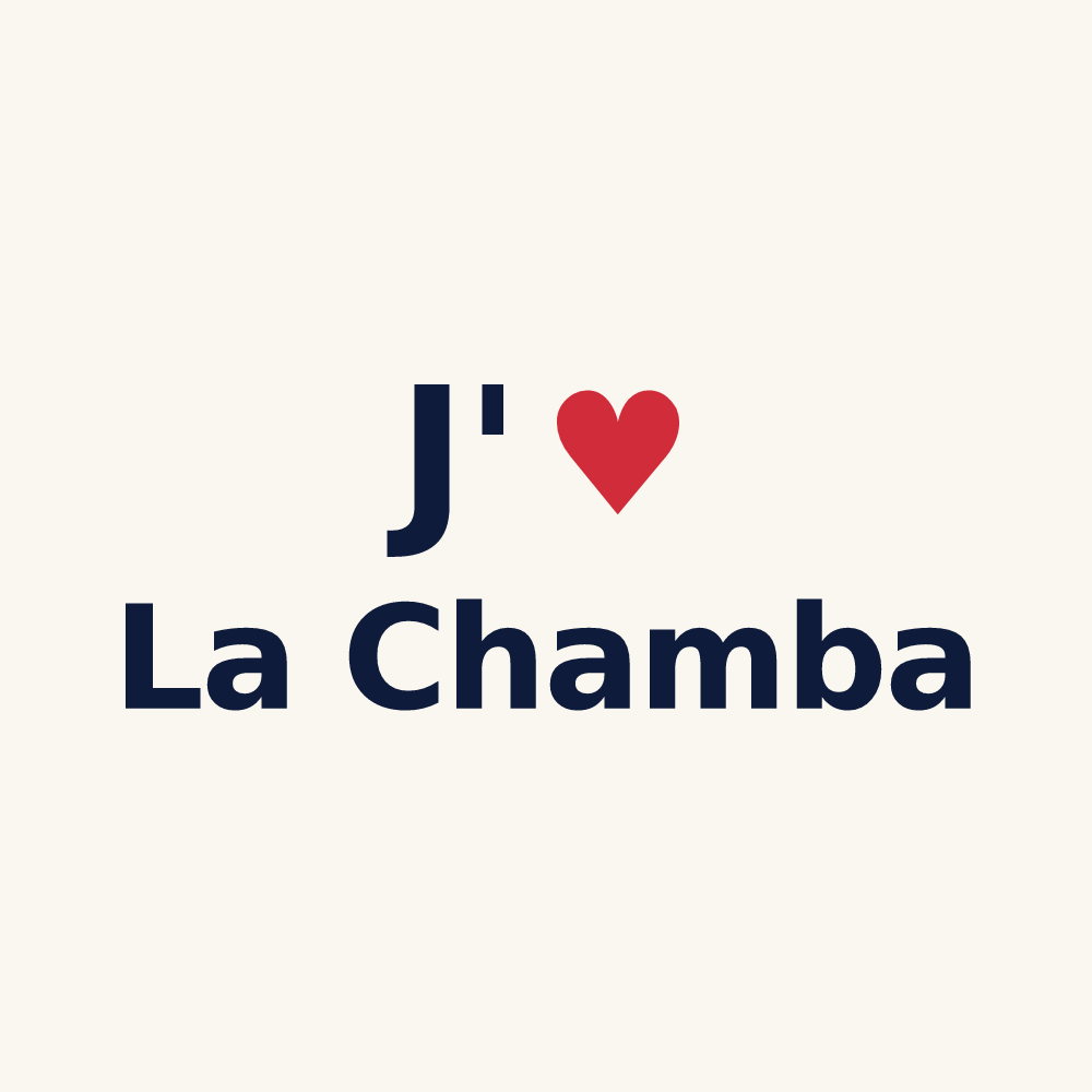 Tasse personnalisée La Chamba — design J'aime La Chamba