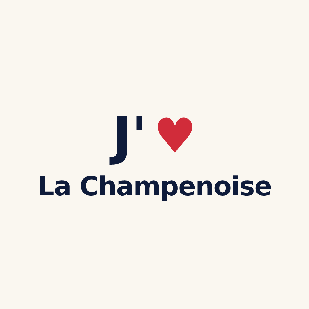 Tasse personnalisée La Champenoise — design J'aime La Champenoise