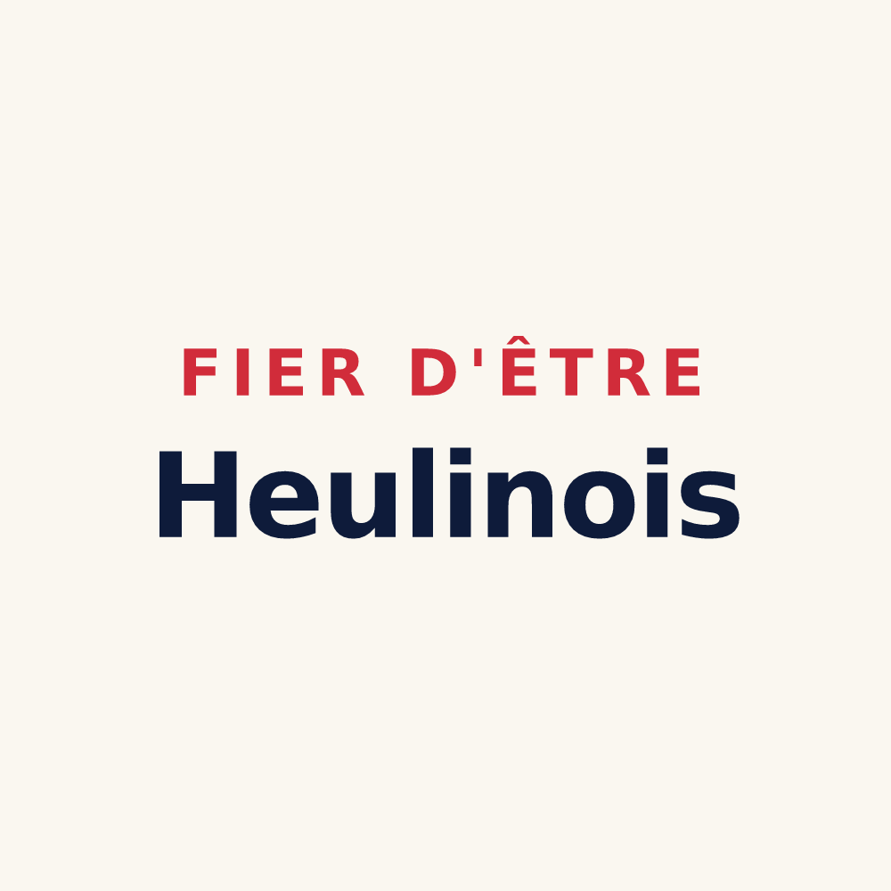 Tasse « Fier d'être Heulinois » — design pour La Chapelle-Heulin
