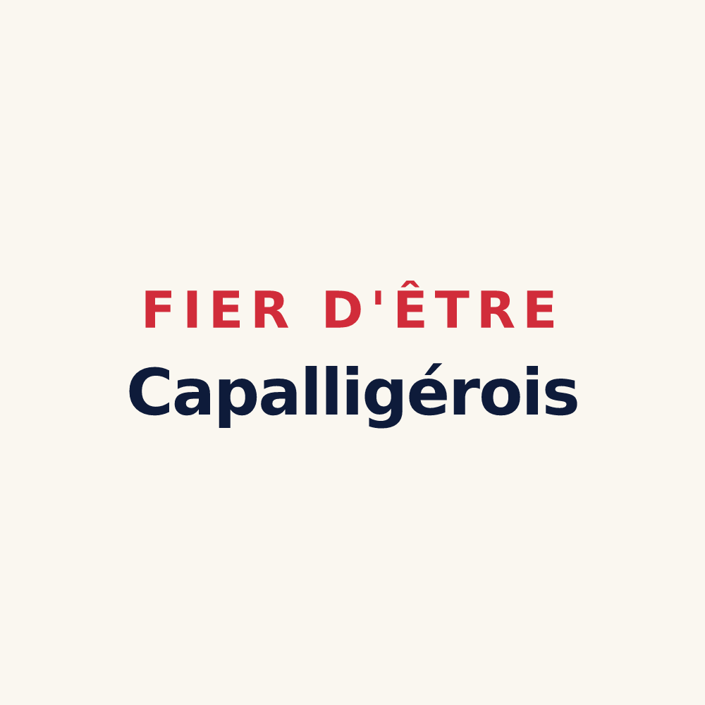 Tasse « Fier d'être Capalligérois » — design pour La Chapelle-Iger