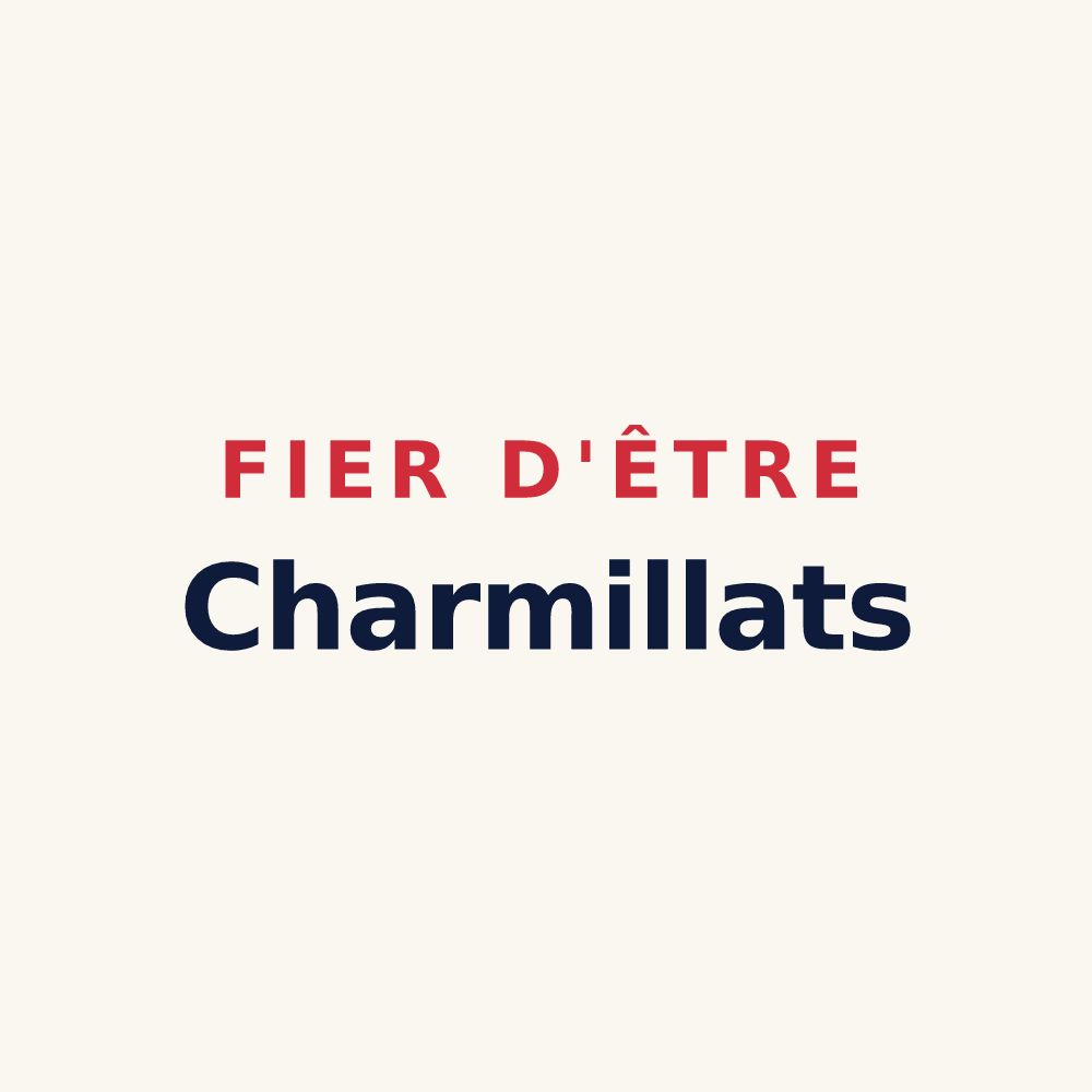 Tasse « Fier d'être Charmillats » — design pour La Charmée