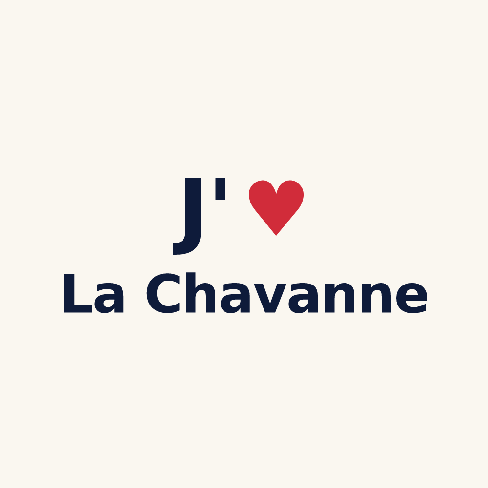 Tasse personnalisée La Chavanne — design J'aime La Chavanne