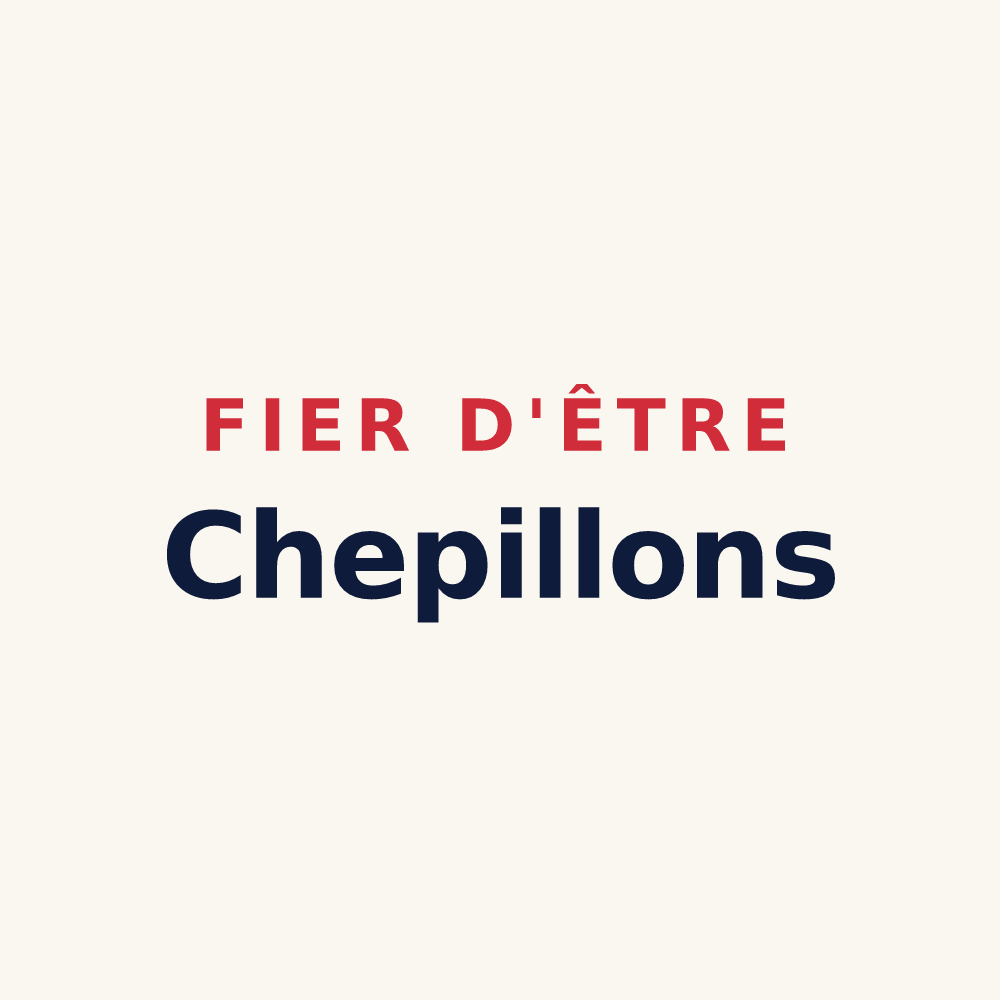 Tasse « Fier d'être Chepillons » — design pour La Cheppe