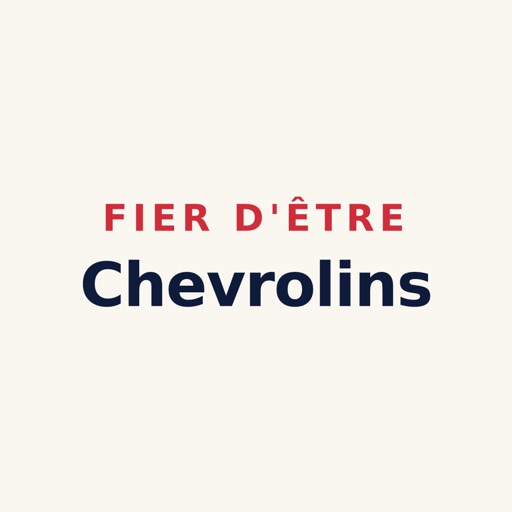 Tasse « Fier d'être Chevrolins » — design pour La Chevrolière