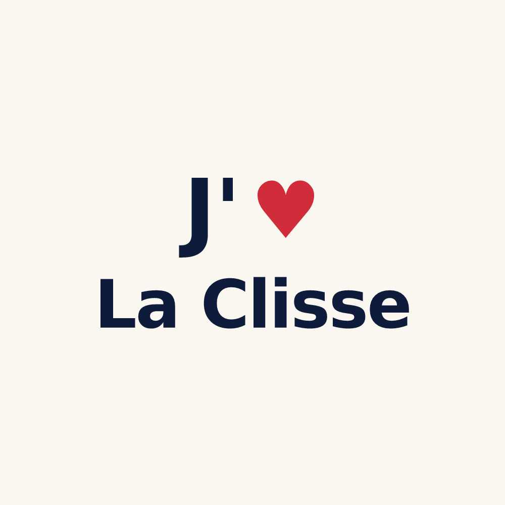 Tasse personnalisée La Clisse — design J'aime La Clisse