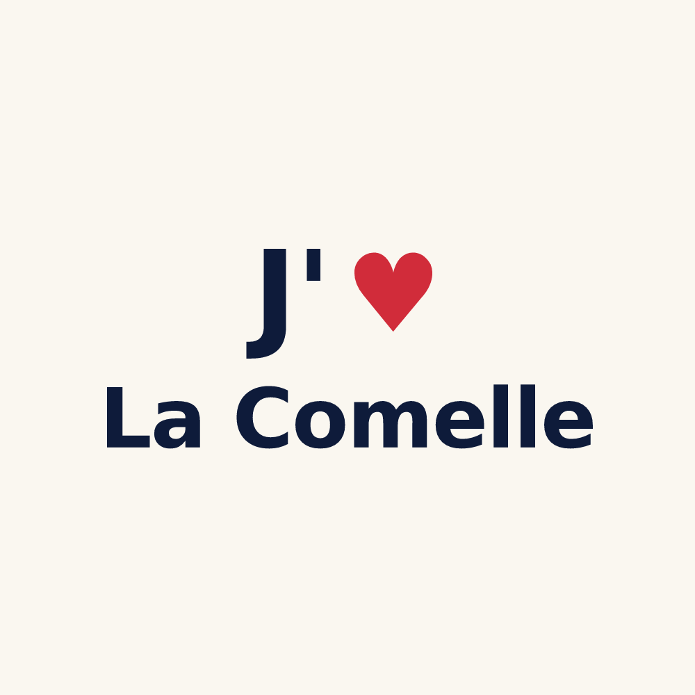 Tasse personnalisée La Comelle — design J'aime La Comelle