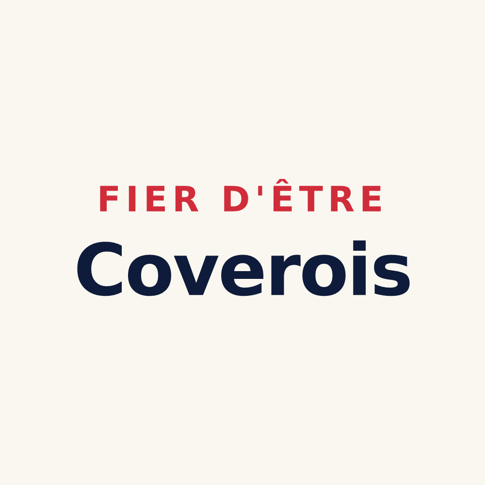 Tasse « Fier d'être Coverois » — design pour La Couyère