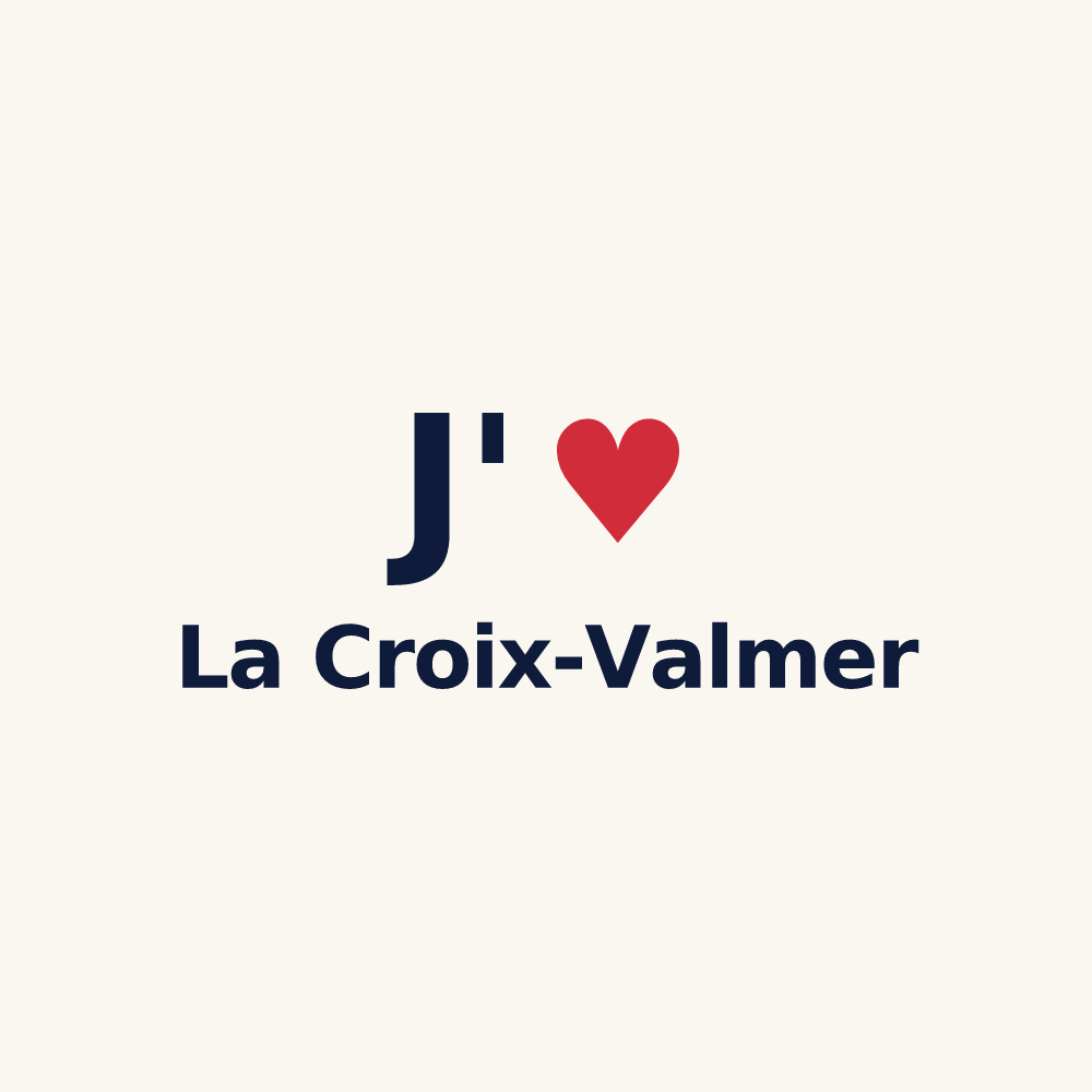 Tasse personnalisée La Croix-Valmer — design J'aime La Croix-Valmer
